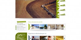 Homepage del sito