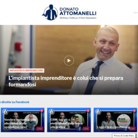 Donato Attomanelli, Marketing per l'impiantista imprenditore